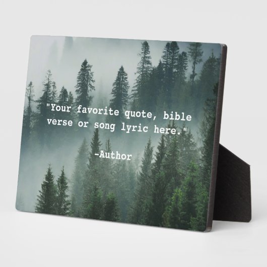 Plaque Photo Créez votre propre devis (Côté)