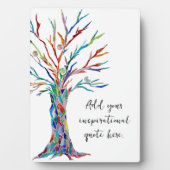 Plaque Photo Créez Votre Propre Devis De Motivation Inspiration (Devant)