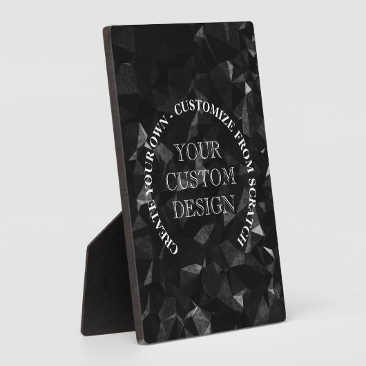 Plaque Photo Créez votre propre logo/conception personnalisé (Côté)