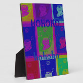 Plaque Photo Créez votre propre Père Noël HoHoho Pop Art spécia (Côté)