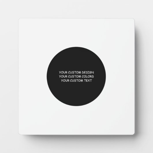 Plaque Photo Créez votre propre personnalisation (Devant)