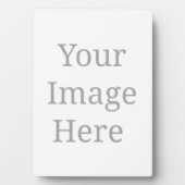 Plaque Photo Créez votre propre personnalisation (Devant)