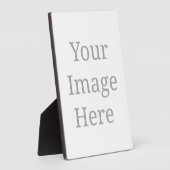 Plaque Photo Créez votre propre personnalisation (Côté)
