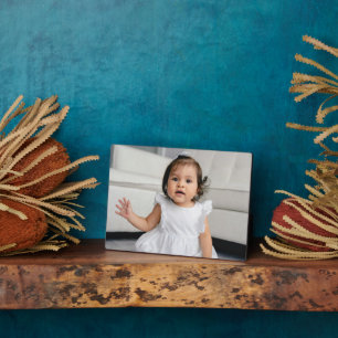 Plaque Photo Créez Votre Propre Photo de Bébé Enfants sans Cadr