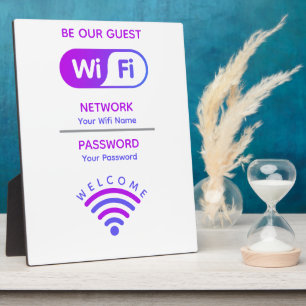 Plaque Photo Créez votre propre réseau Wi-Fi personnalisé et mo