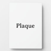Plaque Photo Créez Votre Propre Simple Personnalisé 5''x7'' Rés (Devant)
