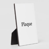 Plaque Photo Créez Votre Propre Simple Personnalisé 5''x7'' Rés (Côté)