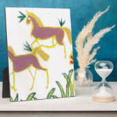 Plaque Photo Créez votre propre Unicorne Flora Power Cute Aesth (Côté)