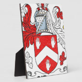 Plaque Photo Crest de la famille O'Byrne (Côté)