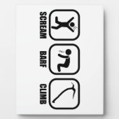 Plaque Photo Cri Barf Climb (Devant)