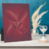Plaque Photo crimson d'automne (Côté)