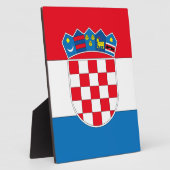 Plaque Photo Croatie (Côté)