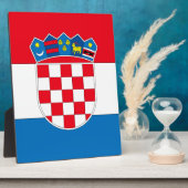Plaque Photo Croatie (Côté)
