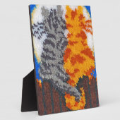 Plaque Photo Crochet romantique (Côté)