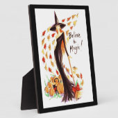 PLAQUE PHOTO CROIRE EN MAGIE (Côté)