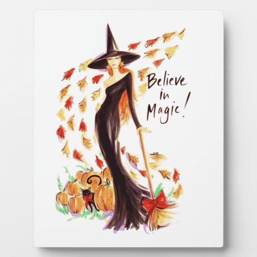 PLAQUE PHOTO CROIRE EN MAGIE (Devant)