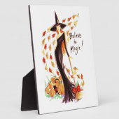 PLAQUE PHOTO CROIRE EN MAGIE (Côté)