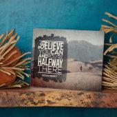 Plaque Photo Crois Que Tu Peux (Côté)