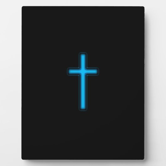 Plaque Photo Croix bleue (Devant)