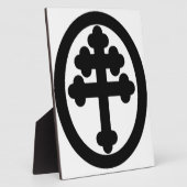 Plaque Photo Croix de Lorraine (Côté)