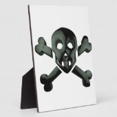 Plaque Photo croix du crâne (Côté)