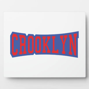 PLAQUE PHOTO CROOKLYN, NYC