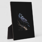 Plaque Photo Crow, F-Caw-F Funny Bird Funny Quote (Côté)