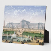 Plaque Photo Crystal Palace, Sydenham, c.1862 (litho couleur) (Côté)