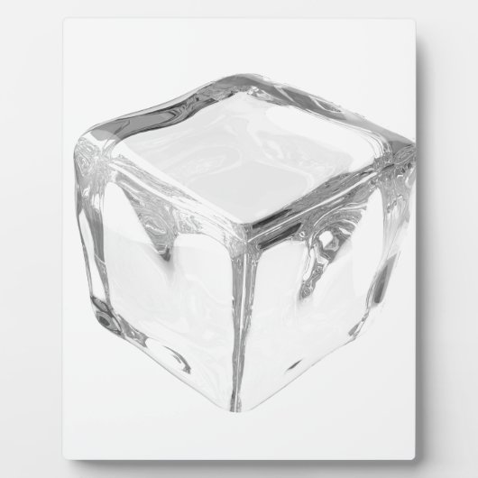 Plaque Photo Cube à glace (Devant)