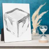 Plaque Photo Cube à glace (Côté)