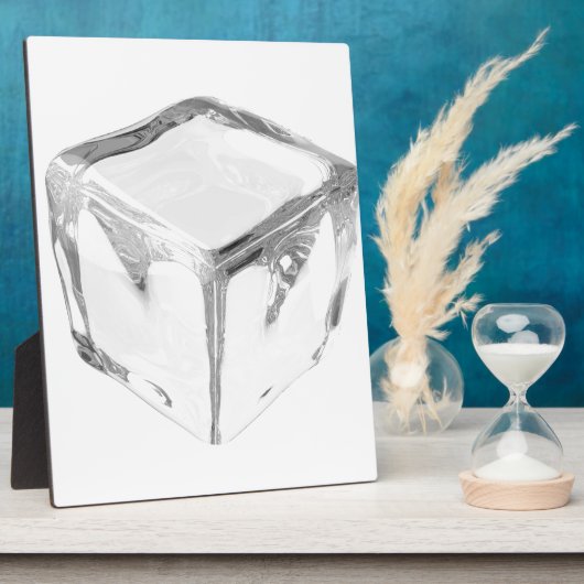 Plaque Photo Cube à glace (Côté)