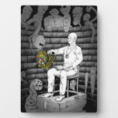 Plaque Photo Cube magique avec monstres (Devant)