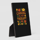 Plaque Photo Cuisine est mon traitement T-shirt surdimensionné (Côté)