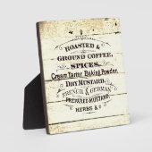 Plaque Photo Cuisine vintage (Recto)