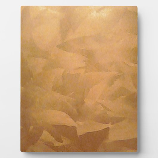 Plaque Photo Cuivre Métallique Main brossée (Devant)