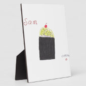 PLAQUE PHOTO CUPCAKE (Côté)