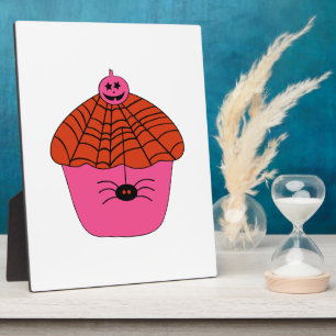 Plaque Photo Cupcake d'Halloween Spookylicious