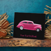 Plaque Photo Custom 1940 Famous American Make Sedan (Côté)