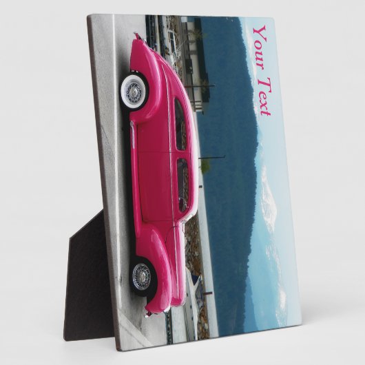 Plaque Photo Custom 1940 Famous American Make Sedan (Côté)