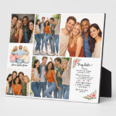 Plaque Photo Custom Best Friend – Perfect Friendship Day (Côté)