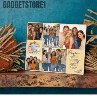 Plaque Photo Custom Best Friend – Perfect Friendship Day