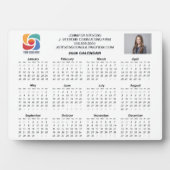 Plaque Photo Custom Business Logo 2026 Company Calendar (Devant)
