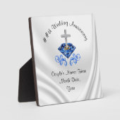 Plaque Photo Custom CHRISTIAN Wedding Anniversary Venin Ideas (Recto)