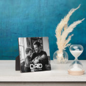 Plaque Photo Custom Dad Established Modern Bold Photo (Insitu)