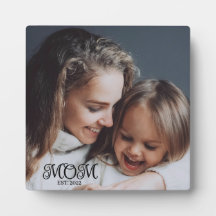 Custom Mom Established Modern Script Photo