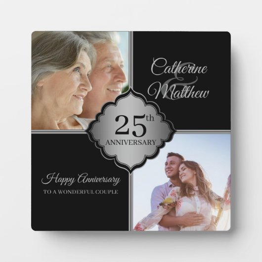 Plaque Photo Custom photo 50th Anniversary  (Devant)