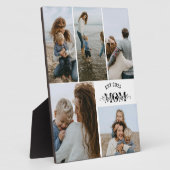 Plaque Photo Custom Photo Collage Best Mom Ever  (Côté)