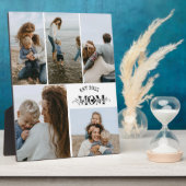 Plaque Photo Custom Photo Collage Best Mom Ever  (Côté)