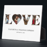 Plaque Photo Customisé Love Heart 4 Photo<br><div class="desc">Design moderne et élégant imprimé Customisé Love Heart 4 Photo Plaque qui peut être customisé avec votre texte. Cliquez sur le bouton "Customiser" et utilisez notre outil de conception pour modifier ce modèle. Découvrez le magasin Graphic Art Design pour d'autres produits qui correspondent à ce design !</div>