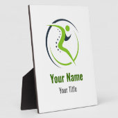 Plaque Photo Customizable physical therapist physio chiro (Côté)